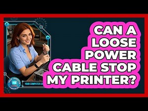 Can A Loose Power Cable Stop My Printer?