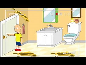 Caillou does a How To basic tutorial/makes a mess in the bathroom/beaten/grounded