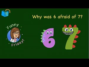 Funny Fridays | Why was 6 afraid of 7? | Math Defined with Mrs. C | 1.24.25