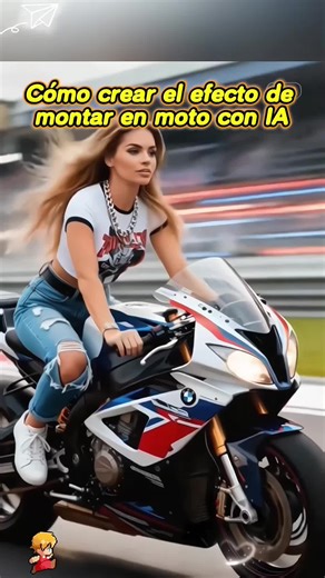 #CapCut #capcutforus #capcut #capcutpioneer Cómo crear el efecto de montar en moto con IA