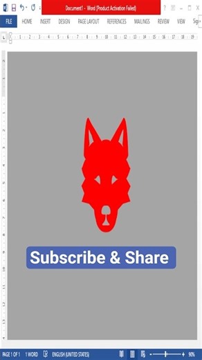 Creating wild Animal #aarivedu #microsoftword #msoffice #trending #viral #msword