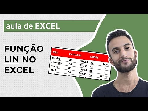 Função LIN no EXCEL (2 exemplos práticos usando PROCV, SOMASES e MÊS)