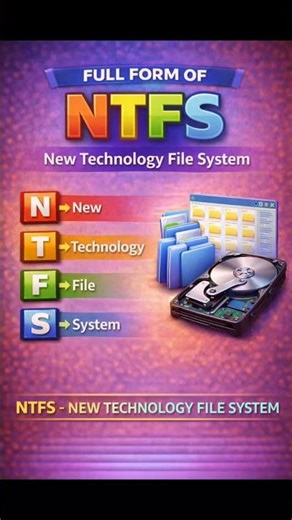 NTFS Full Form | NTFS Kya Hai? | NTFS File System Explained in Hindi