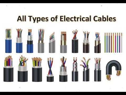 Types of all Electrical cables by Nadeem Shahanvi