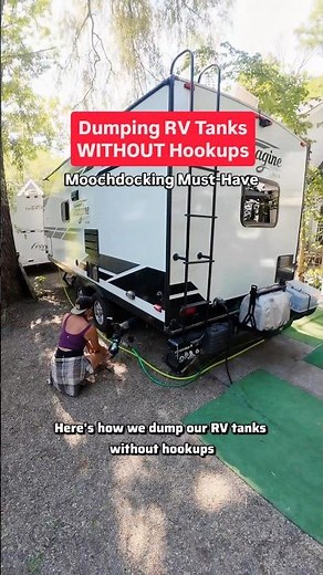 Dumping RV Tanks WITHOUT Hookups | RV Macerator Pump Explained #rvlife #rvtips