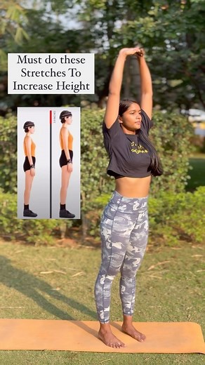 175K views · 1.5K reactions | ✨Exercises to increase height.✨ . . . . . #yoga #yogaforheight #heightexercise #height #yogaposes #theyogagirl | Theyogagirl | Facebook