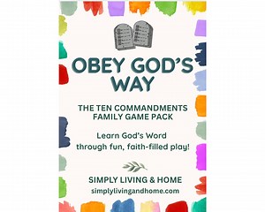 10 Commandment's Game for Kids - Etsy