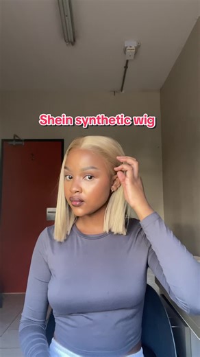 DIY Synthetic Wig Bob Transformation | Shein Wig Tutorial