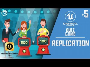 Unreal Engine 5 Tutorial - Multiplayer Quiz Game Part 5: Replication