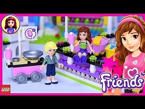 Lego Friends Amusement Park Bumper Cars Build Review Silly Play - Kids Toys