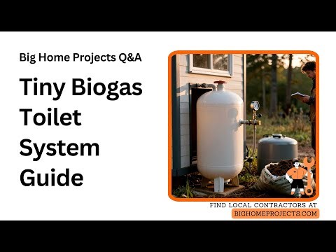 Tiny House Anaerobic Biogas Toilet System Guide