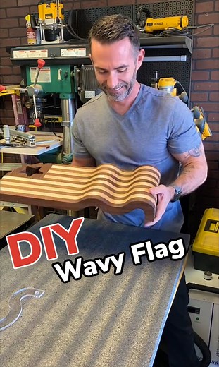 43K views · 659 reactions | Made a wavy flag cutting board. Templates ⬇️ https://designsbydonnie.com/templates/ | Designs by Donnie | Facebook