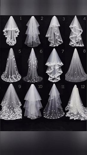 VEIL STYLES 1-12? #shorts #fashion #style