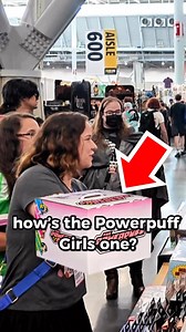 This Customer Keeps One Of Her Collectibles From Our Mystery Box IN A CASE! Turns Out She Comes To Our Booth EVERY YEAR Decide To Show Our Booth Off To Her Friend #stylinboxes #mysterybox #bostonfanexpo #powerpuffgirls #rugrats #nickolodeon | StylinBoxes