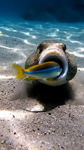 Hidden Predator Explodes from the Sand | Stargazer Fish Ambush #StargazerFish #UnderwaterAmbush #OceanPredator #MarineLife #NatureDocumentary #4KUnderwater | Heer Tv24