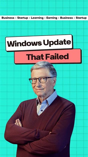 Gyan Infinet on Instagram: "Microsoft’s Biggest Marketing Mistake 🤯🤯 . . . . . #gyaninfinet #marketing #windows #windowsvista #overmarketing #billgates #techmarketing"