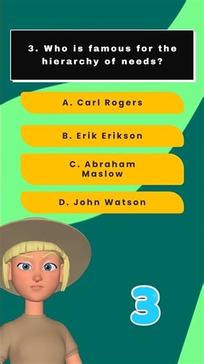 Basic Psychology Quiz | Part 1 #psychology #quiz