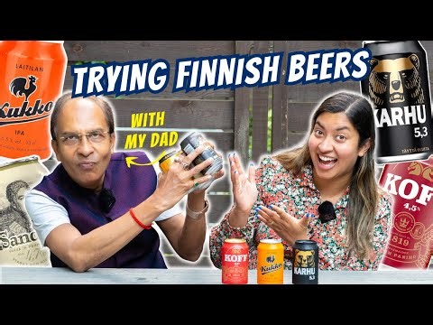 Finnish Beer Tasting | Indians Rating BEST Finnish Beers | Reaction Video