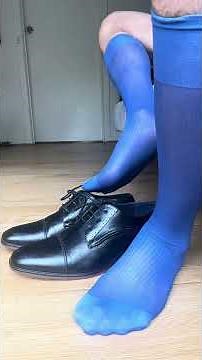 Blue Socks: Step into Confidence with Dapper Socks #bluesocks