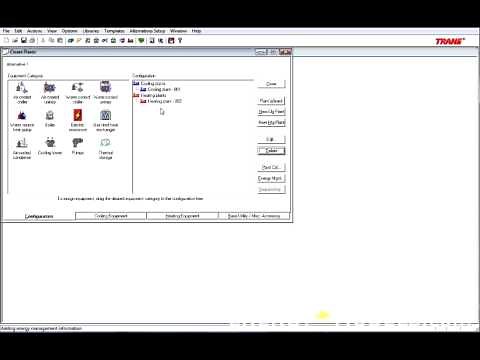 Plant setup in Trace 700 | Energy-Models.com