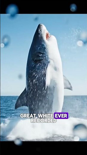 The Largest Shark Ever Caught on Camera 😳🦈