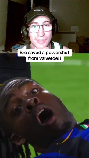 Bisseck save vs Valverde powershot — Madrid vs Inter highlight