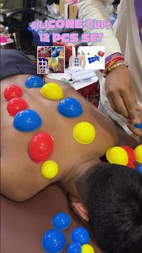 Experience the benefits of cupping therapy with K-Star Silicone Cupping Cups! 🏺✨