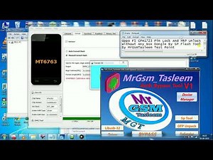 Oppo F5 CPH1723 Pin Lock And FRP Lock Remove Done Test Point By MrGsmTasleem Tool V1.0 Sp Flash Tool