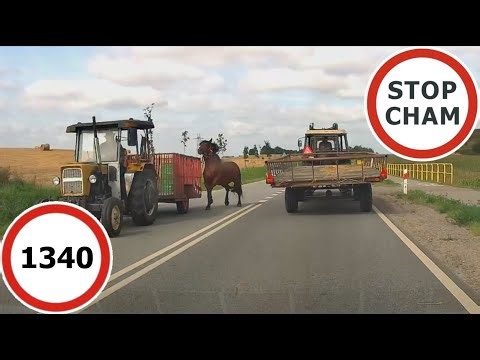Stop Cham #1340 - Niebezpieczne i chamskie sytuacje na drogach