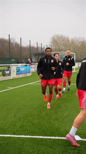 Pre-Match Warm Up Underway 💪 | Ramsgate Football Club