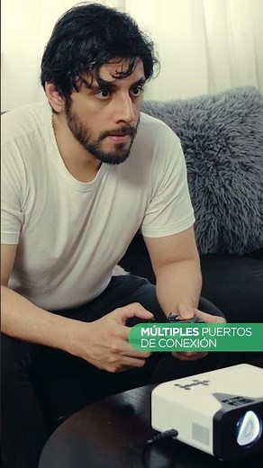Proyector Gadnic MiniCine Led 5000 Lúmenes 4K Mini Portátil Hasta 150