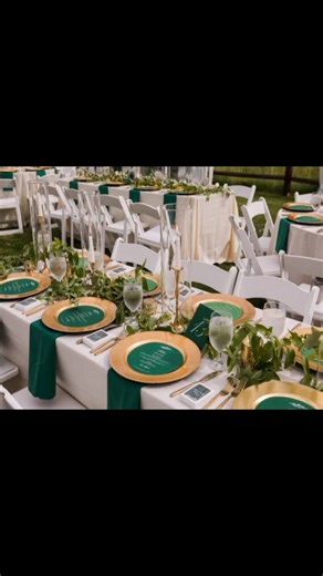 ✨Emerald green is a versatile and elegant color choice for any season, adding a touch of luxury and natural beauty to your special day. It pairs beautifully with various complementary colors, such as gold, blush pink, and silver. Here are some visual ideas for an emerald green wedding theme: #emeraldgreen #shadesofgreen #wedding #weddinginspo #weddingtheme #ideas #weddingfavors #sweetmonentsfavors #weddingneeds #GreenTheme | Sweet Moments Favors-Surallah Branch