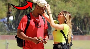 285K views · 263 shares | Stealing Guys Hats Prank 2!!  | The Daily Dropout | Facebook