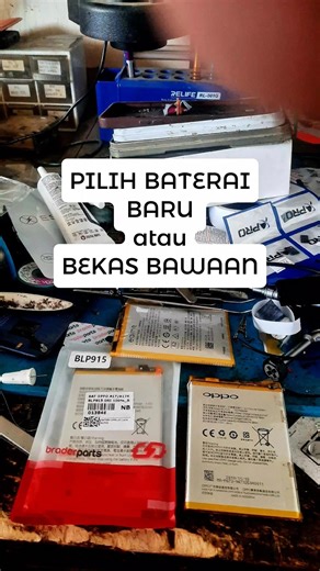 Opsi ganti baterai smartphone 📱🤔 #smartphone #android #shorts #tutorial