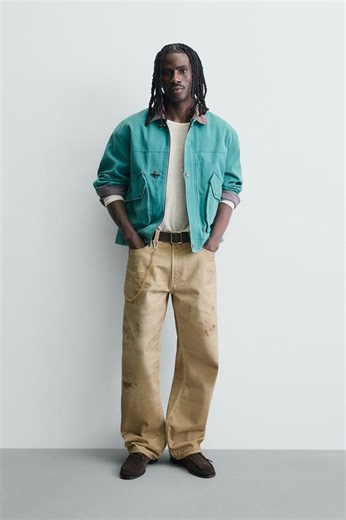 BOXY FIT FIREMAN CLASP JACKET