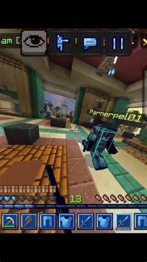 Usuario con autocliker #clips #pvp #minecraft #skywars