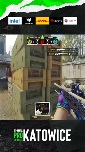 ZywOo Turns A 3v5 Into An ACE! #esl #ProLeague24 #cs2