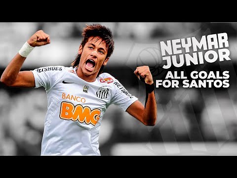 Neymar Jr. All 136 Goals For Santos