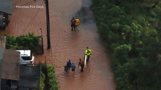 Hundreds rescued after major storm