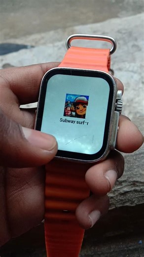 subway surfer in t800 ultra.smartwatch me code #shorts #viral #trending #memebers