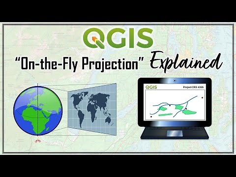 What is "On-the-Fly Projection" in QGIS?