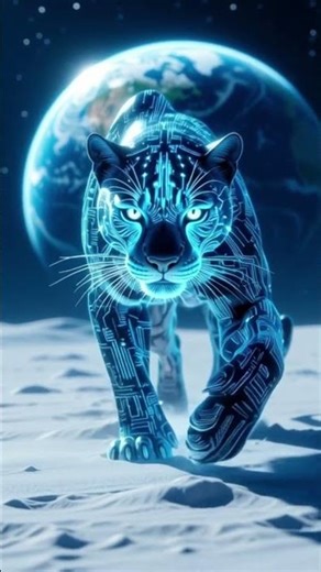 Discover the Panther That Walks on the Moon: A Sci-Fi Journey!