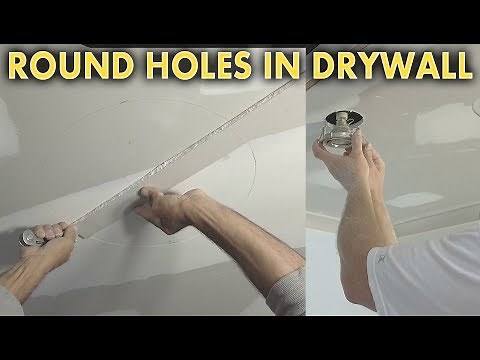 Cut a Hole in Drywall for Lights & Skylights