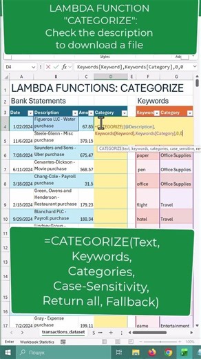 Analyst Secret: LAMBDA Categorizes Everything 🔑