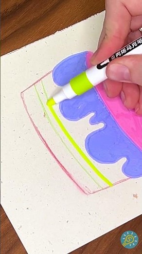 Un biglietto di compleanno semplicissimo che chiunque può disegnare in pochi minuti!🎉