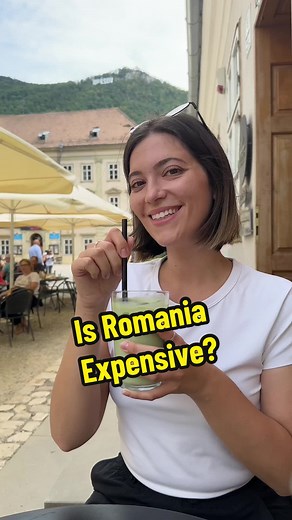 Is Romania 🇷🇴 expensive? … This is what I on a half-day trip to the mountain side in Romania. … We started the day with a coffee in a place that I don’t recommend anymore, we had a quick gelato and then a nice lunch. … What do you think of these prices? Is Romania expensive? . . . #malinasvibe #brasovromania #brasov #romania #traveltoromania