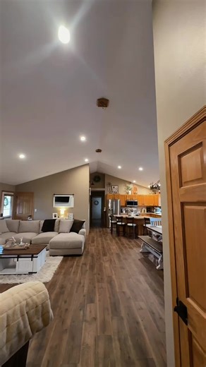 DIY Faux Wood Beam Ceiling Makeover | Farmhouse Modern
