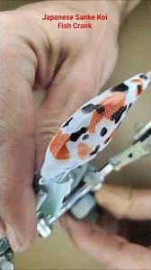 Sanke Koi Fish Crankbait Fishing Lure Paint Creation #first