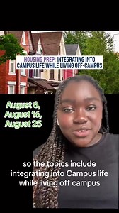 Looking for off-campus housing?  Housing is offering regular online...