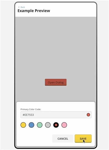 Color Picker - JavaScript Component Example